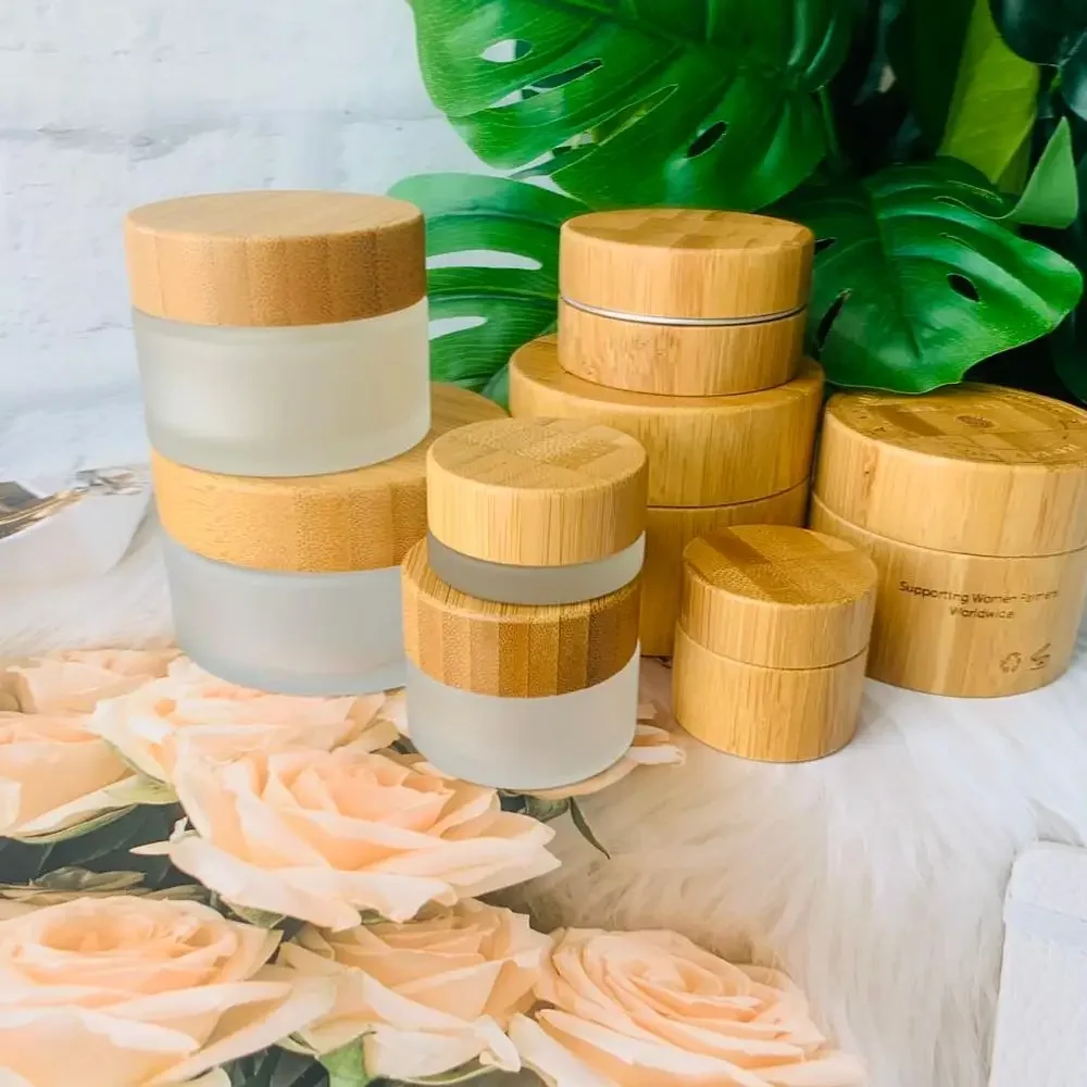 Eco-Friendly Custom Glass Cream Jars With Bamboo Lid Day/Night Cream Jar,Facial Skin Care Cosmetic Container Wood BambooCapGlass
Eco-Friendly Custom Glass Cream Jars With Bamboo Lid Day/Night Cream Jar,Facial Skin Care Cosmetic Container Wood BambooCapGlass