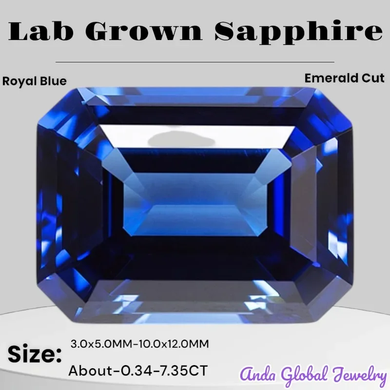 Выполненный в лаборатории сапфир королевского синего цвета изумрудной огранки AAA + драгоценные камни в консите для установки ювелирных изделий и индивидуального дизайна на выбор Сертификат AGL
Выполненный в лаборатории сапфир королевского синего цвета изумрудной огранки AAA + драгоценные камни в консите для установки ювелирных изделий и индивидуального дизайна на выбор Сертификат AGL