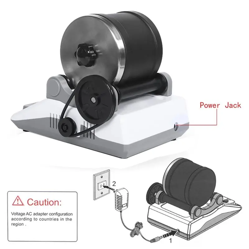 A77K 220V Rock Tumbler Kit DIY Electric Rock Tumbler Toy with Rough Gemstones Polishing Grits for Adult Kids EU Plug
A77K 220V Rock Tumbler Kit DIY Electric Rock Tumbler Toy with Rough Gemstones Polishing Grits for Adult Kids EU Plug