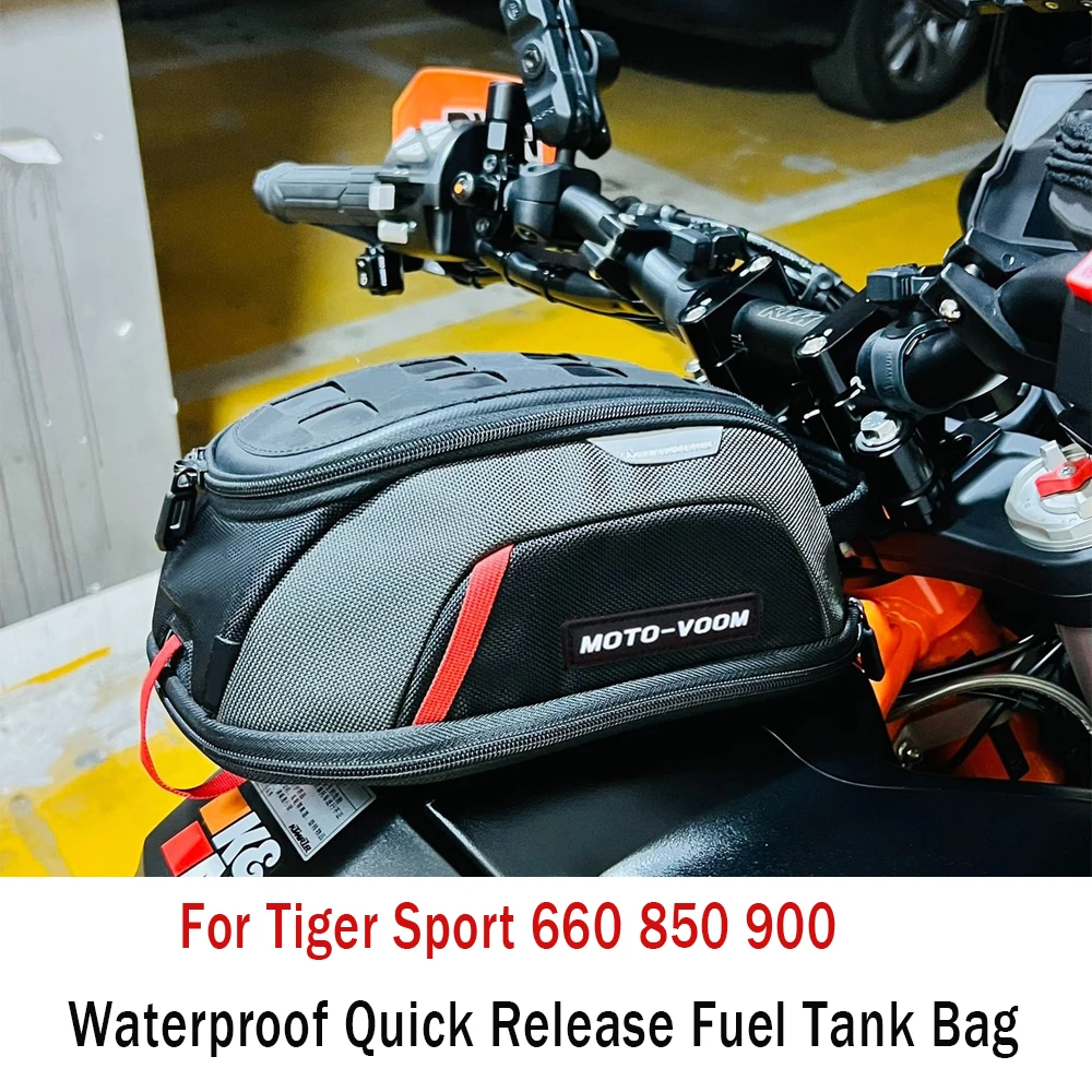 NEW Motorcycle Tank Bag For Tiger Sport 660 FOR Tiger 850 900 Tridengt 660 Waterproof Quick Release Fuel Tank Bag 2021-2025
NEW Motorcycle Tank Bag For Tiger Sport 660 FOR Tiger 850 900 Tridengt 660 Waterproof Quick Release Fuel Tank Bag 2021-2025