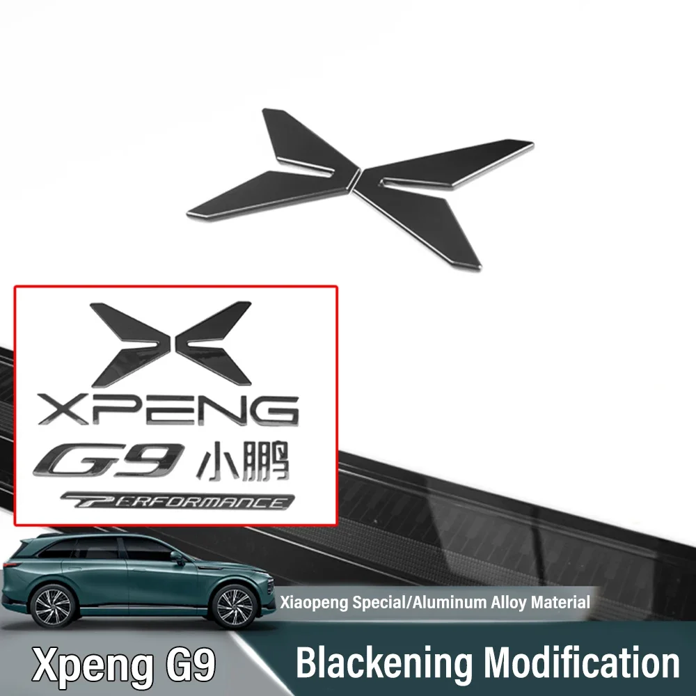 Для Xpeng G9 2024-2026: Черные эмблемы (передние и задние) для Xpeng G9, аксессуары для тюнинга с эффектом чернения
Для Xpeng G9 2024-2026: Черные эмблемы (передние и задние) для Xpeng G9, аксессуары для тюнинга с эффектом чернения