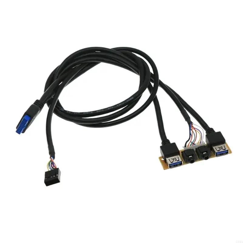 Q5WA ПК, компьютер, чехол на передней панели, USB-аудиопорт, микрофон, кабель для наушников USB3.0 + USB3.0 + для HD-линейного
Q5WA ПК, компьютер, чехол на передней панели, USB-аудиопорт, микрофон, кабель для наушников USB3.0 + USB3.0 + для HD-линейного