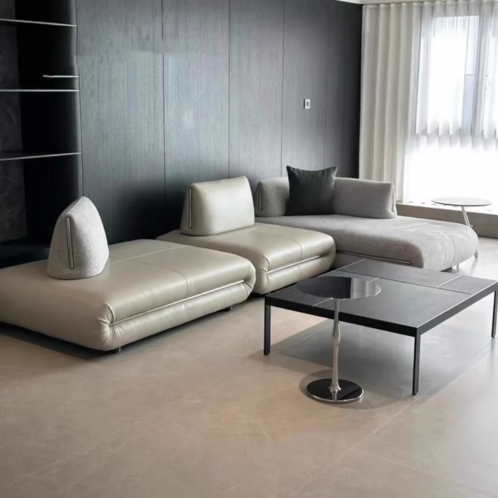 LTT small apartment double-sided sitting sofa Italian minimalist module free combination movable backrest sofa
LTT small apartment double-sided sitting sofa Italian minimalist module free combination movable backrest sofa