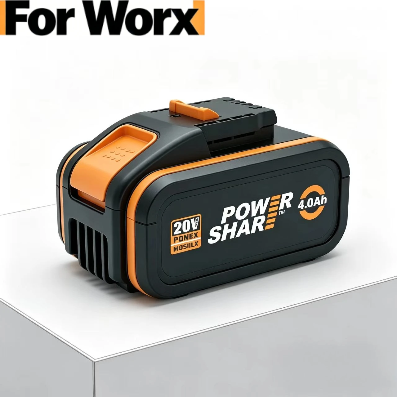 For Worx 20V Replacement Li-ion Battery 4.0Ah Compatible with Worx 20V Power Share Cordless Tools WA3520 WA3525 WA3575 WA3578
For Worx 20V Replacement Li-ion Battery 4.0Ah Compatible with Worx 20V Power Share Cordless Tools WA3520 WA3525 WA3575 WA3578