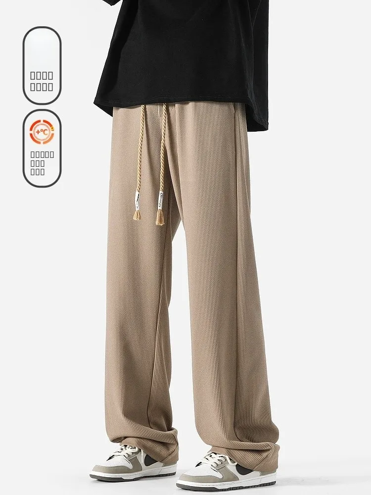 Мужские вельветовые брюки Thiened Fce в стиле ретро, прямые, свободного кроя, длинные, теплые зимние повседневные брюки для молодежи
Мужские вельветовые брюки Thiened Fce в стиле ретро, прямые, свободного кроя, длинные, теплые зимние повседневные брюки для молодежи