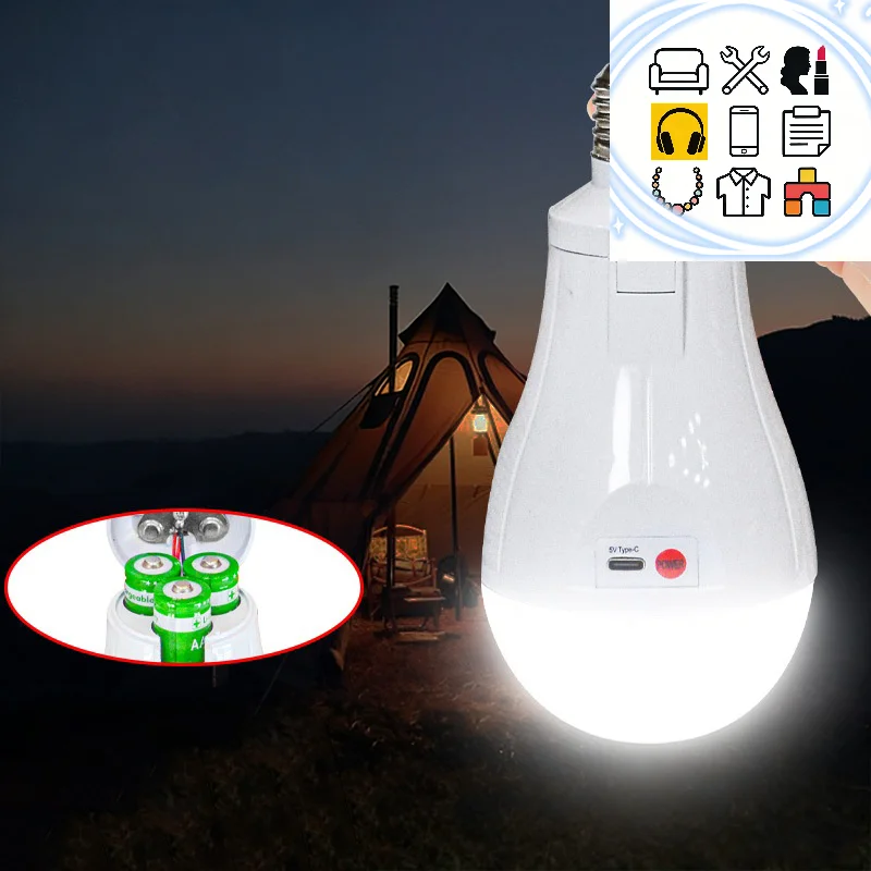 Flicker-Free LED Bulb Light Portable 20W 30W Emergency Bulb Courtyard Outdoor Bulb Power Failure Emergency
Flicker-Free LED Bulb Light Portable 20W 30W Emergency Bulb Courtyard Outdoor Bulb Power Failure Emergency