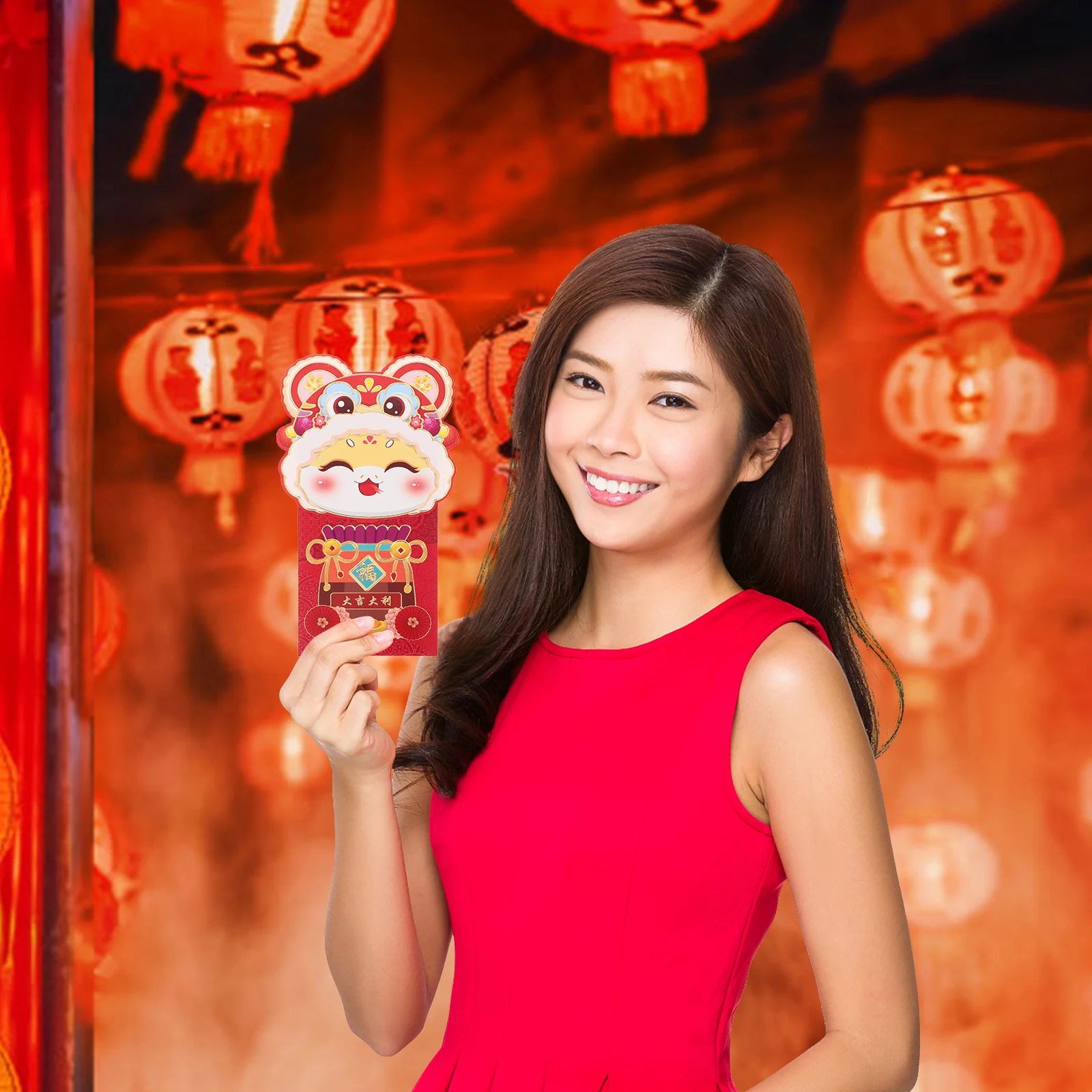 6pcs Cartoon Red Envelope Birthday Money Envelopes Chinese New Year Hong Bao Secure Closure Lightweight Portable Wedding Spring
6pcs Cartoon Red Envelope Birthday Money Envelopes Chinese New Year Hong Bao Secure Closure Lightweight Portable Wedding Spring