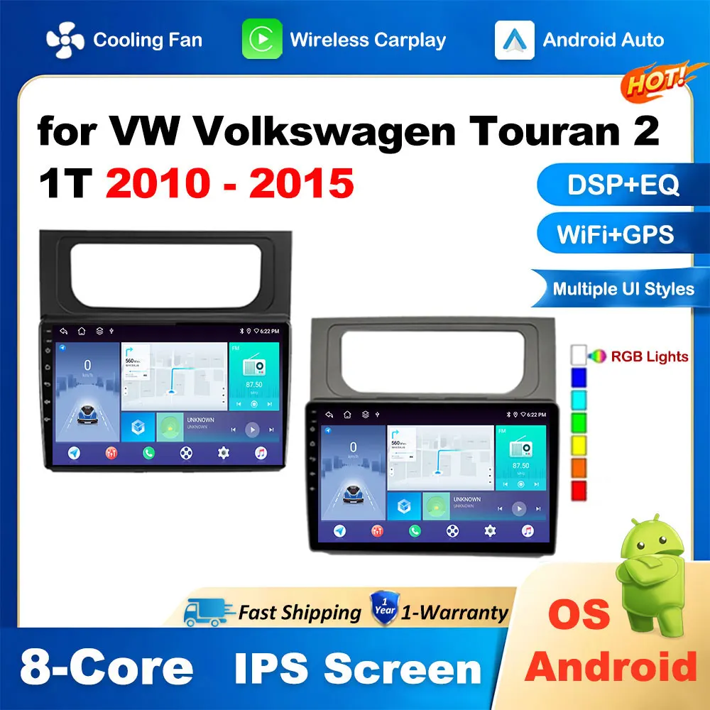 10 inch Touch Screen for VW Volkswagen Touran 2 1T 2010 2011 2012 2013 2014 2015 4G Bluetooth Navigation GPS Wireless Carplay
10 inch Touch Screen for VW Volkswagen Touran 2 1T 2010 2011 2012 2013 2014 2015 4G Bluetooth Navigation GPS Wireless Carplay