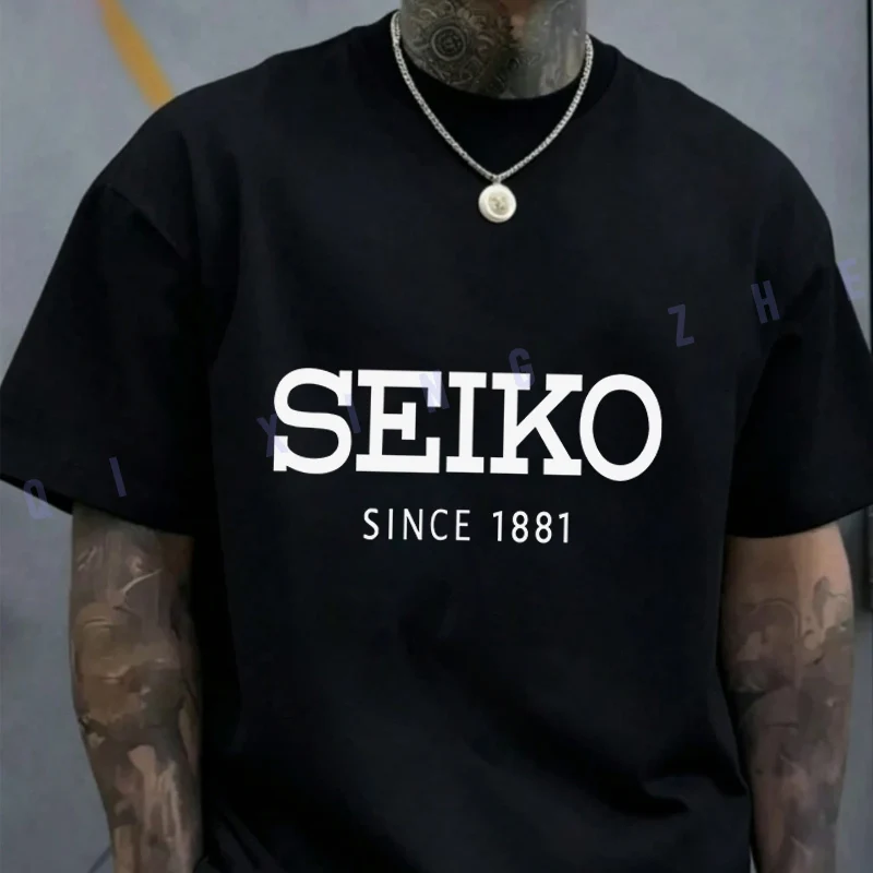 New Sale Seiko Logo Shirt Cotton Casual T-shirts Mens Summer Moto Cycling Sportswear Top Tee 2026
New Sale Seiko Logo Shirt Cotton Casual T-shirts Mens Summer Moto Cycling Sportswear Top Tee 2026