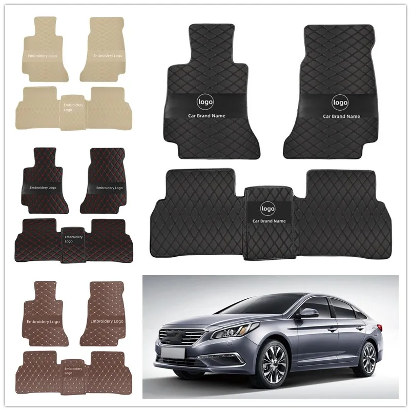 Для Hyundai Sonata 2006-2024 пользовательские кожаные автомобильные коврики для ног, полное покрытие, водонепроницаемые, прочные автомобильные аксессуары для интерьера, противоскользящие
Для Hyundai Sonata 2006-2024 пользовательские кожаные автомобильные коврики для ног, полное покрытие, водонепроницаемые, прочные автомобильные аксессуары для интерьера, противоскользящие