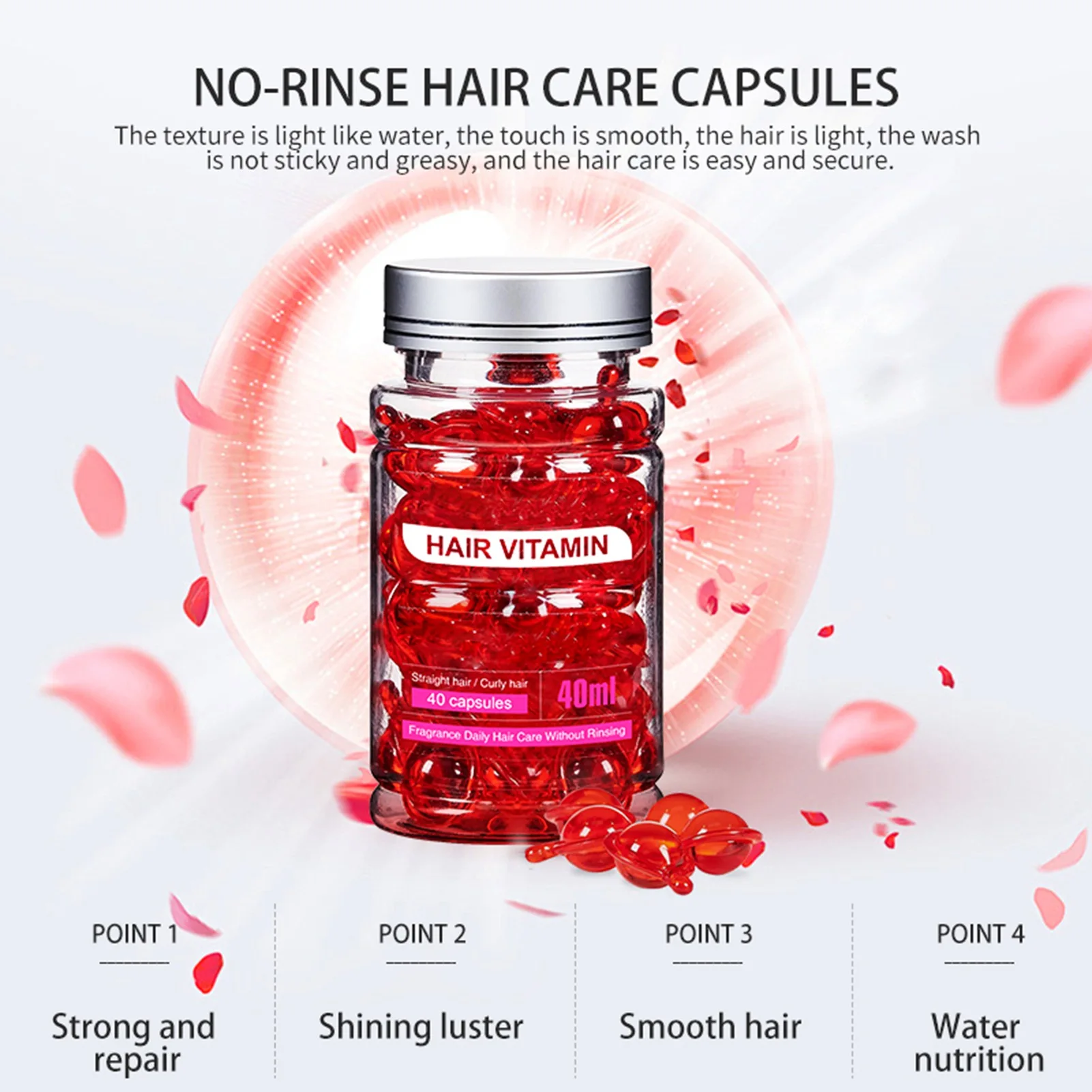 Hair Oil Capsules Capsules Hair Serum No Rinse Nourishing Moisturizing Comfort Haircare Hair Oil Capsules for All Hair Type
Hair Oil Capsules Capsules Hair Serum No Rinse Nourishing Moisturizing Comfort Haircare Hair Oil Capsules for All Hair Type