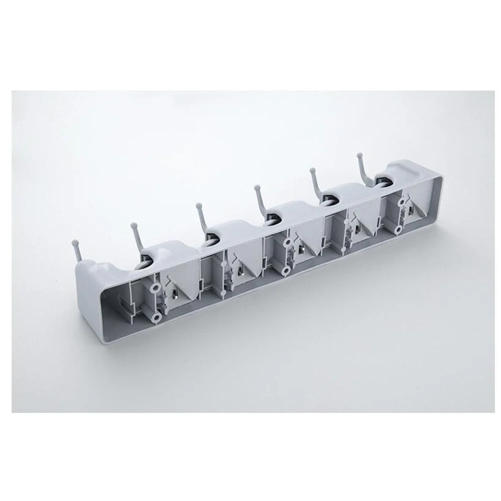 Broom Hangers Mop Household Tool Rack Cleaning Tools Organizer Hanging Holder Grey Bathroom 
Broom Hangers Mop Household Tool Rack Cleaning Tools Organizer Hanging Holder Grey Bathroom