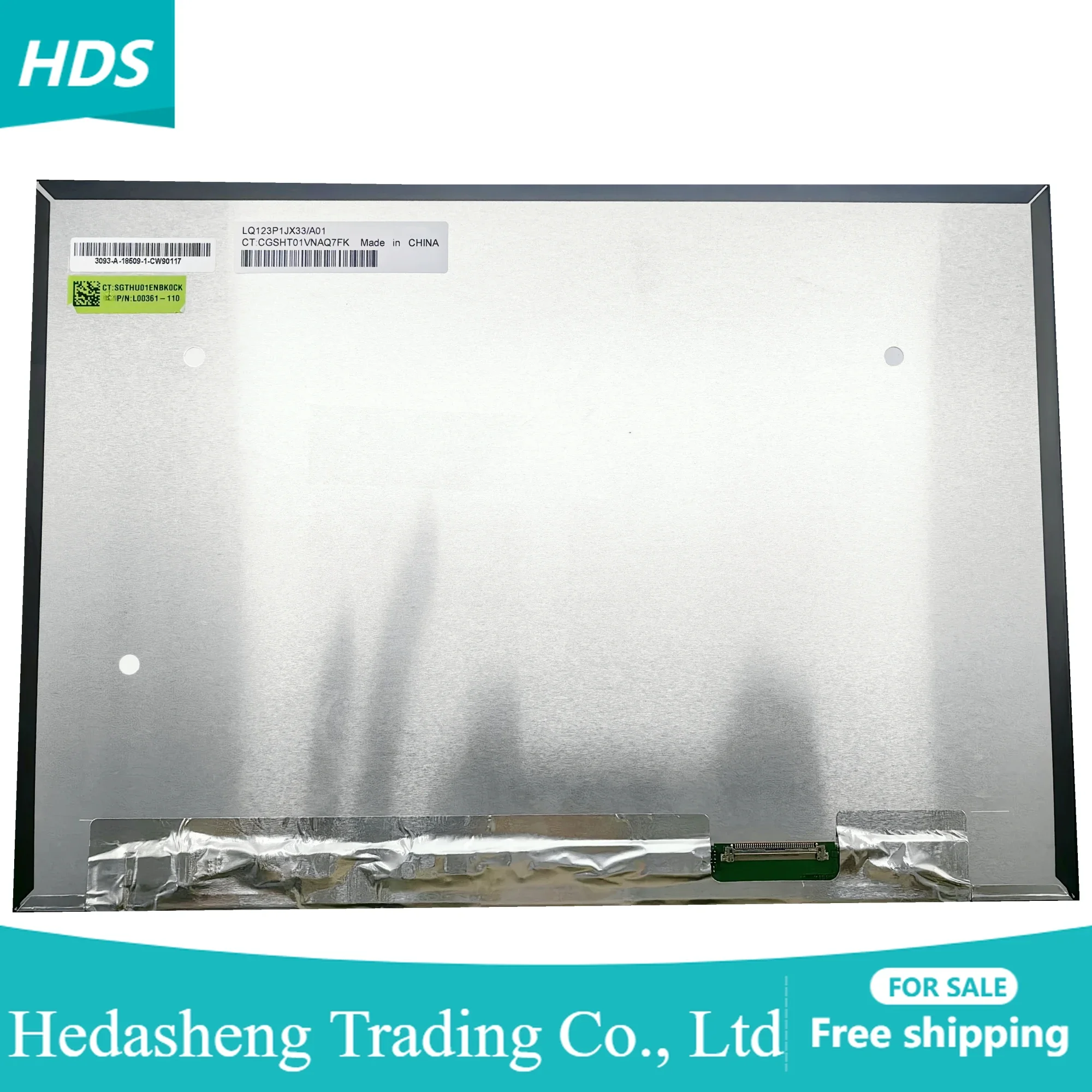LQ123P1JX33 A01 IPS Replacement Display Panel Matrix 40 pins 2400x1600 12.3 inch Laptop LCD screen
LQ123P1JX33 A01 IPS Replacement Display Panel Matrix 40 pins 2400x1600 12.3 inch Laptop LCD screen