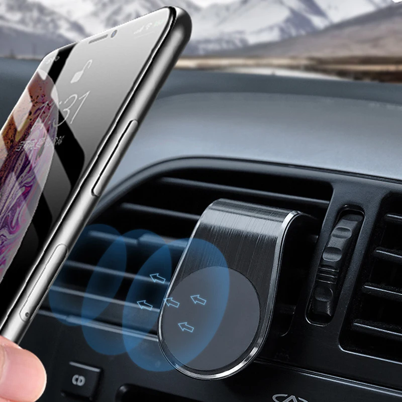 Universal Magnetic Car Phone Holder L-shaped Air Vent Clip Mount Stand for Car Magnet GPS Mobile Phone Holders Car Accessories
Universal Magnetic Car Phone Holder L-shaped Air Vent Clip Mount Stand for Car Magnet GPS Mobile Phone Holders Car Accessories