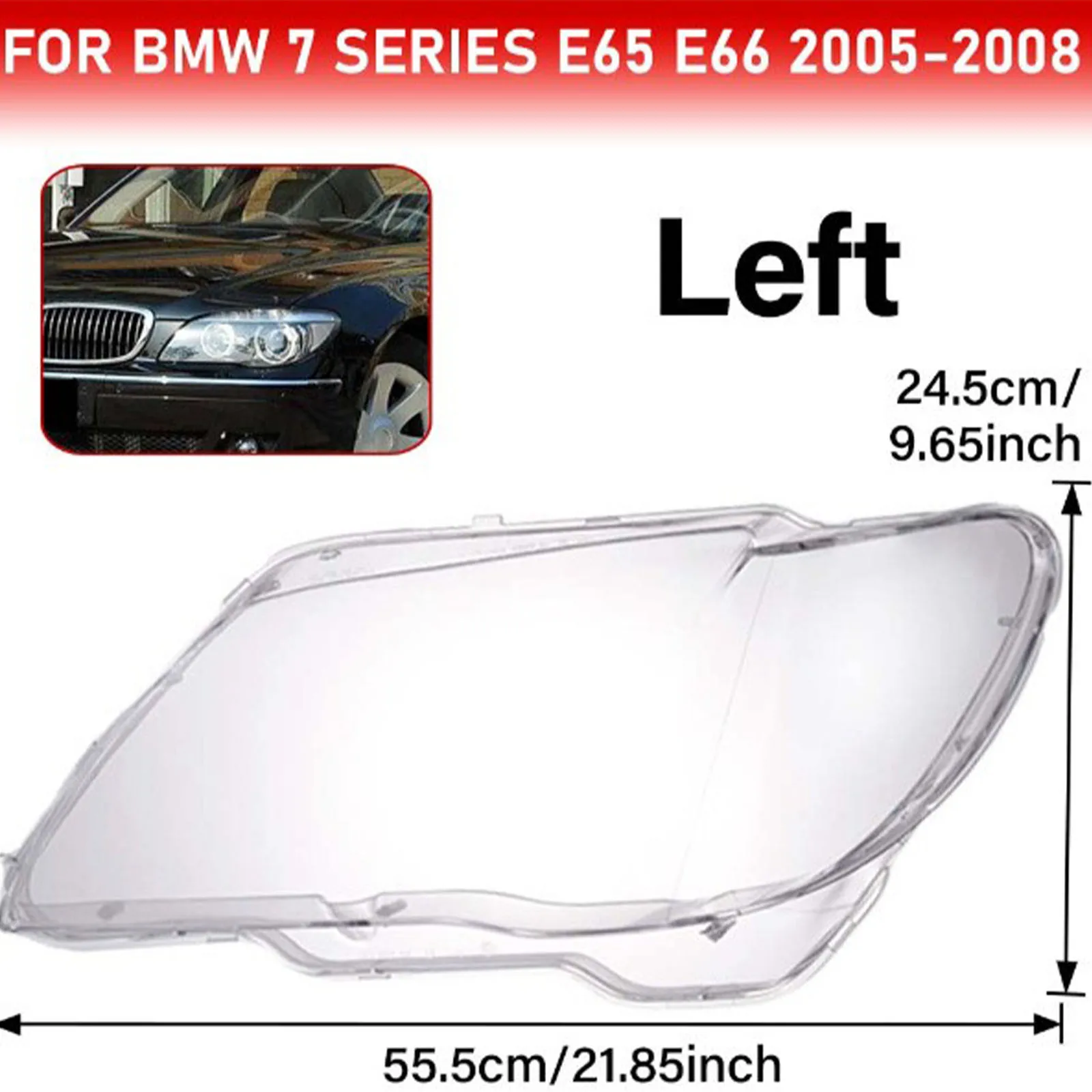 Крышка объектива передней фары автомобиля для BMW 7 серии E65 E66 2005 2006 2007 2008, стекло, авто корпус, абажур, прозрачный
Крышка объектива передней фары автомобиля для BMW 7 серии E65 E66 2005 2006 2007 2008, стекло, авто корпус, абажур, прозрачный