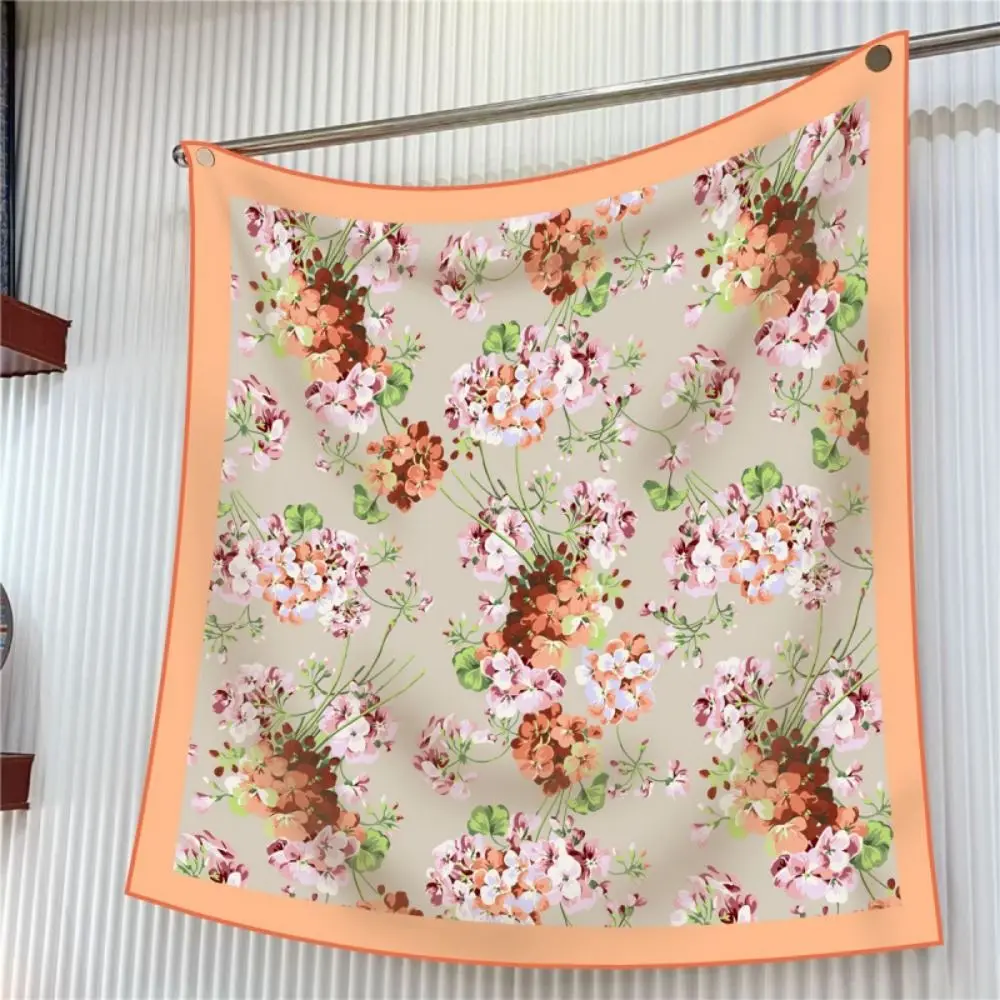 Elegant 90CM Twill Silk Scarf Breathable Wrinkle-Resistant Flower Print Scarf Lightweight Neckerchief Women Girl
Elegant 90CM Twill Silk Scarf Breathable Wrinkle-Resistant Flower Print Scarf Lightweight Neckerchief Women Girl