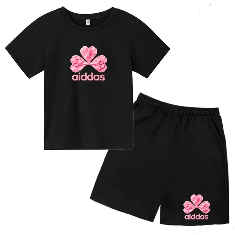 2026 Summer Brand Children's T-shirt + Shorts Set (Suitable for Both Men and Women) (Aged 3 to 12) Sports Children's Clothing
2026 Summer Brand Children's T-shirt + Shorts Set (Suitable for Both Men and Women) (Aged 3 to 12) Sports Children's Clothing