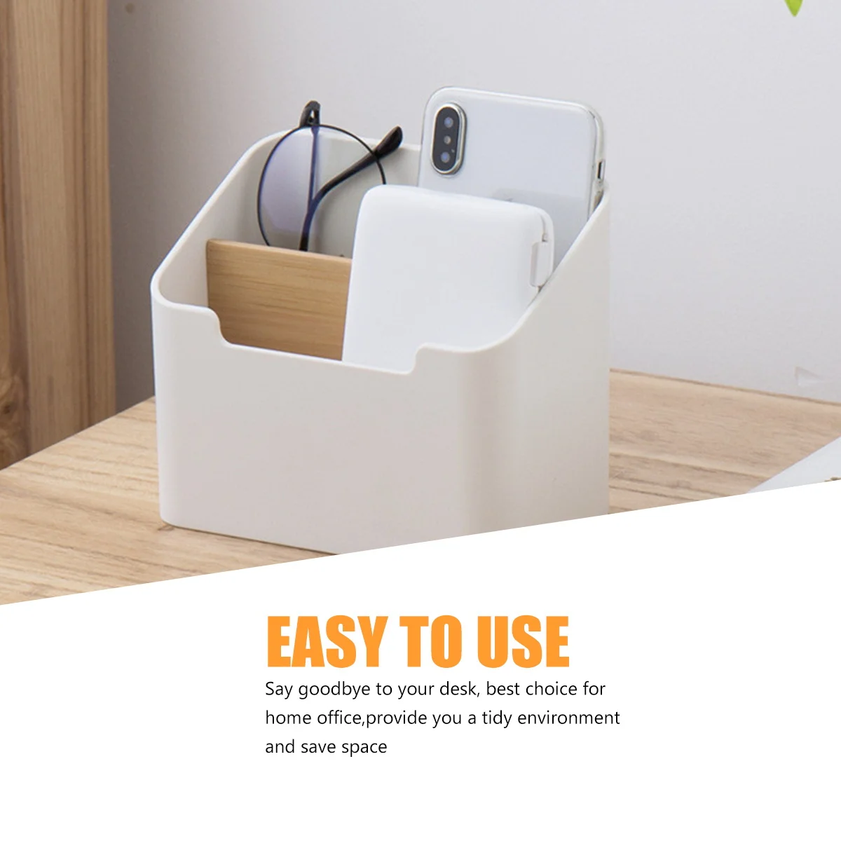 2Pcs Desk Pencil Holder Storage Organizer Multi-Function Desktop Remote Controller Storage Box for Office Home
2Pcs Desk Pencil Holder Storage Organizer Multi-Function Desktop Remote Controller Storage Box for Office Home