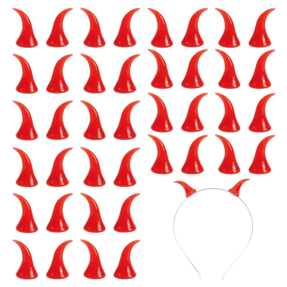20 Pairs Devil Horns Clip Red Halloween Cosplay Costume Headwear Accessories Horn-shaped Hair Clip Devil Horns Headband Vampire
20 Pairs Devil Horns Clip Red Halloween Cosplay Costume Headwear Accessories Horn-shaped Hair Clip Devil Horns Headband Vampire