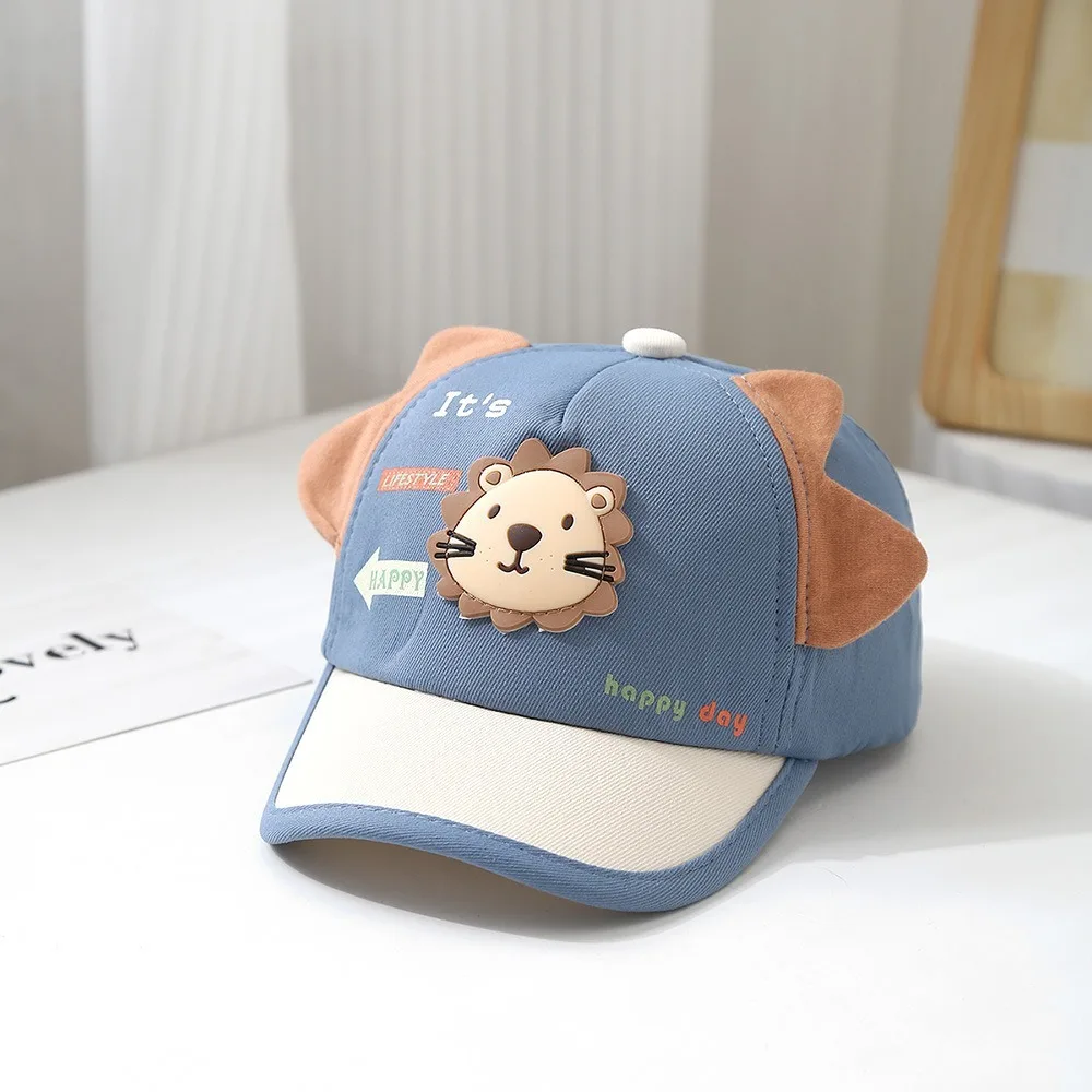 New Sunscreen Children Baseball Cap Cartoon Adjustable Lion Sports Hat Breathable Curved Brim Duck Tongue Cap
New Sunscreen Children Baseball Cap Cartoon Adjustable Lion Sports Hat Breathable Curved Brim Duck Tongue Cap