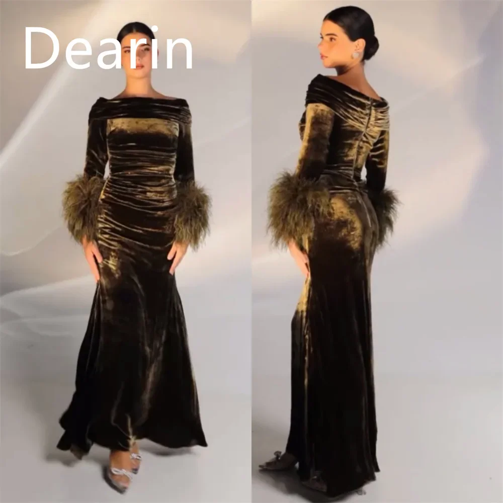 Customized Evening Dress Prom Gown Formal Party Occasion Dearin Scoop Neckline A-line Floor Length Skirts Bespoke
Customized Evening Dress Prom Gown Formal Party Occasion Dearin Scoop Neckline A-line Floor Length Skirts Bespoke