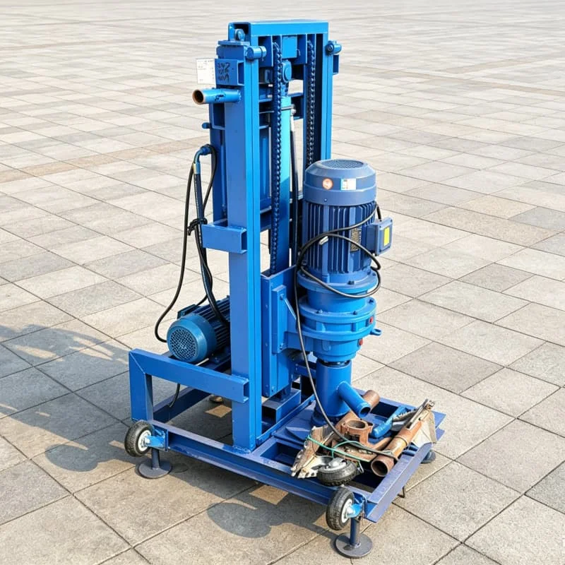 Customized Crawler Down-the-Hole Drill Rig, Mining Pneumatic Down-the-Hole Drilling Machine, Rock Blasthole Drilling Rig
Customized Crawler Down-the-Hole Drill Rig, Mining Pneumatic Down-the-Hole Drilling Machine, Rock Blasthole Drilling Rig