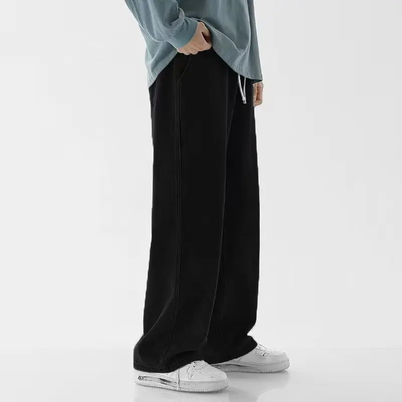 Men's Summer New Jeans Boys Retro Elastic Waist Trousers Autumn Casual Straight Pants Trendy Fashion Wide-Leg Long Jeans Pants
Men's Summer New Jeans Boys Retro Elastic Waist Trousers Autumn Casual Straight Pants Trendy Fashion Wide-Leg Long Jeans Pants