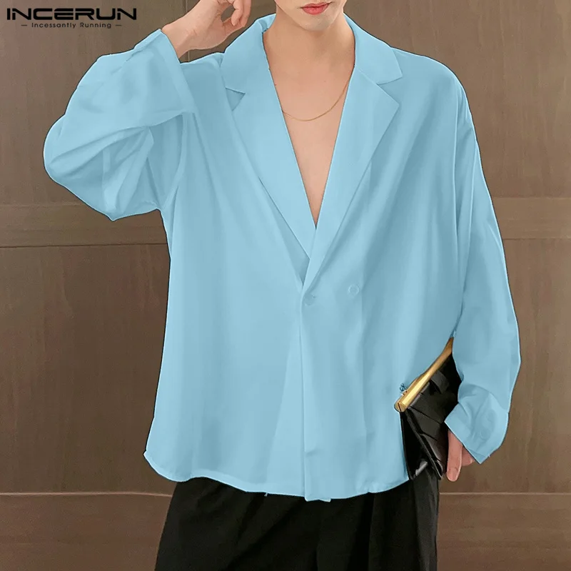 INCERUN Tops 2025 Korean Style Handsome Men Fashion Shirts Casual Simple Loose Long Sleeve Blouse Oversize Men Clothing S-5XL
INCERUN Tops 2025 Korean Style Handsome Men Fashion Shirts Casual Simple Loose Long Sleeve Blouse Oversize Men Clothing S-5XL