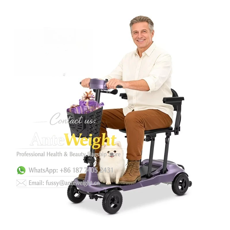 Carbon Fiber Lightweight Mobility Scooter 12.5kg Powerful 200W Brushless Motor Safe Scooter for Elderly Handicap
Carbon Fiber Lightweight Mobility Scooter 12.5kg Powerful 200W Brushless Motor Safe Scooter for Elderly Handicap