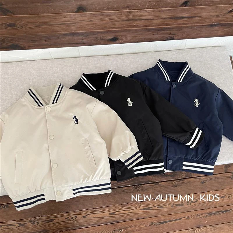 Boys' Jacket Spring and Autumn New 2023 New Baby Fashionable Jacket Baseball Uniform Children's Spring Clothes Coat
Boys' Jacket Spring and Autumn New 2023 New Baby Fashionable Jacket Baseball Uniform Children's Spring Clothes Coat