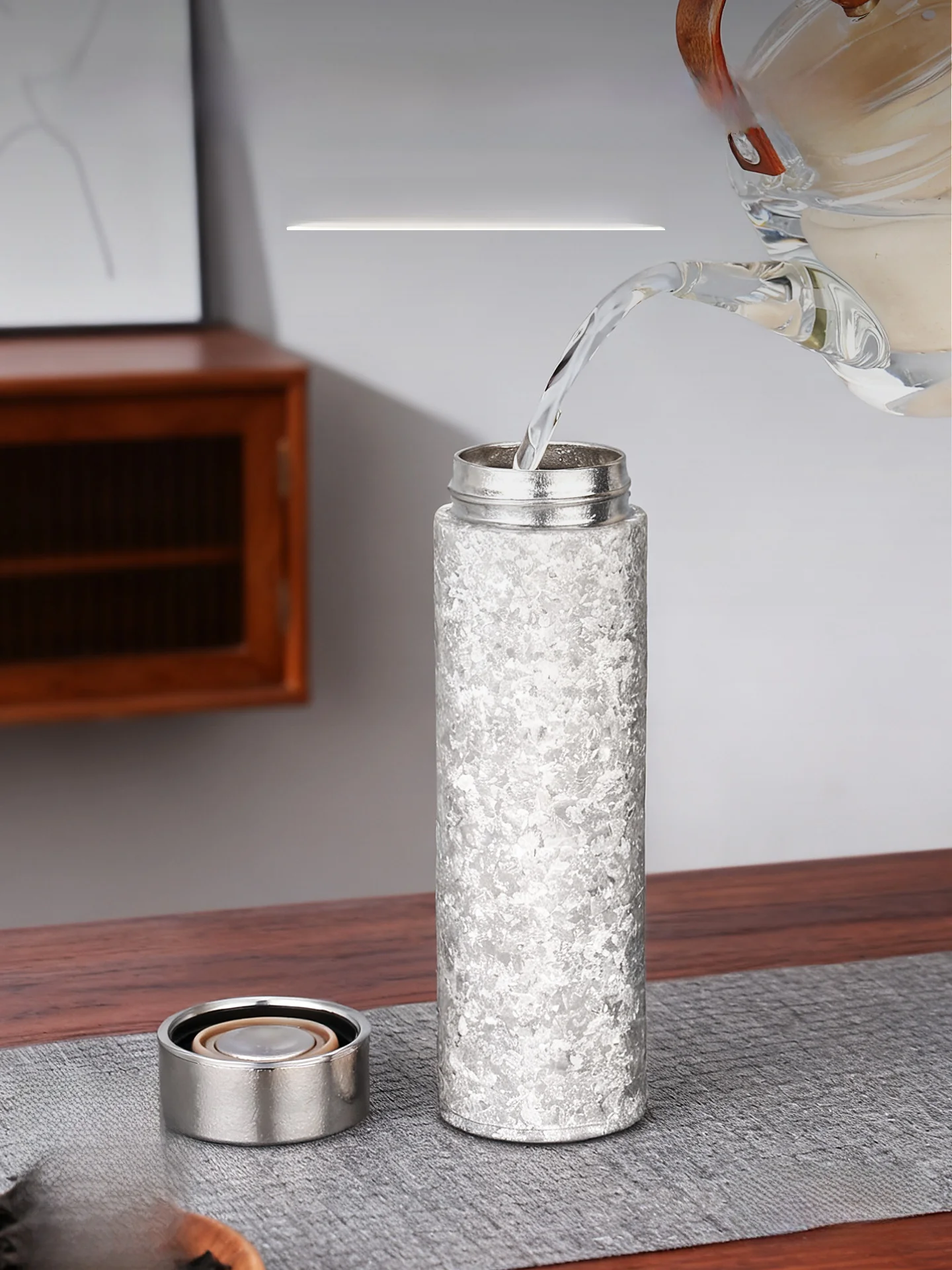 Portable High Aesthetic Titanium Insulated Water Cup Busin Outdoor Cold Preservation Tea Brewing Cup New Model Tea Brewing...
Portable High Aesthetic Titanium Insulated Water Cup Busin Outdoor Cold Preservation Tea Brewing Cup New Model Tea Brewing...