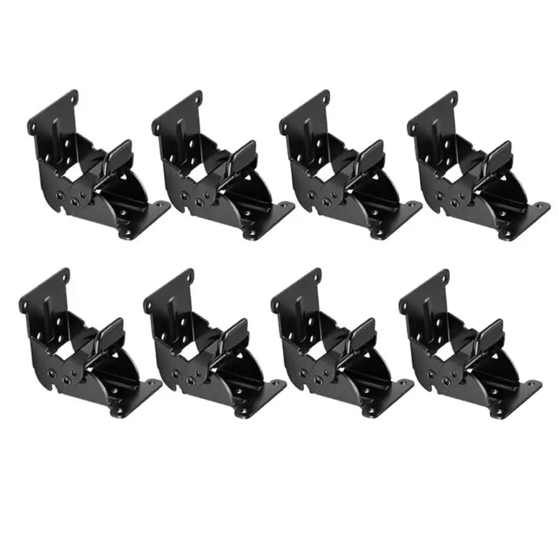 EYFL-8 Pack Folding Brackets Heavy-Duty Self-Locking Hinges With Screws Self-Locking Hinges With Screws
EYFL-8 Pack Folding Brackets Heavy-Duty Self-Locking Hinges With Screws Self-Locking Hinges With Screws