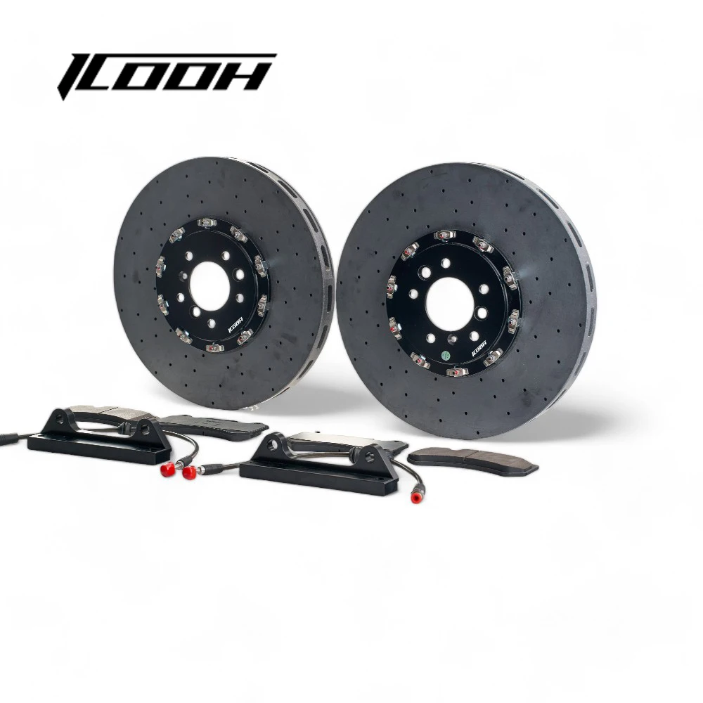 380*28 Silicon Carbide Coating CCB Big Break Kit Carbon Ceramic Brake Disc Disk Rotor for AUDI
380*28 Silicon Carbide Coating CCB Big Break Kit Carbon Ceramic Brake Disc Disk Rotor for AUDI