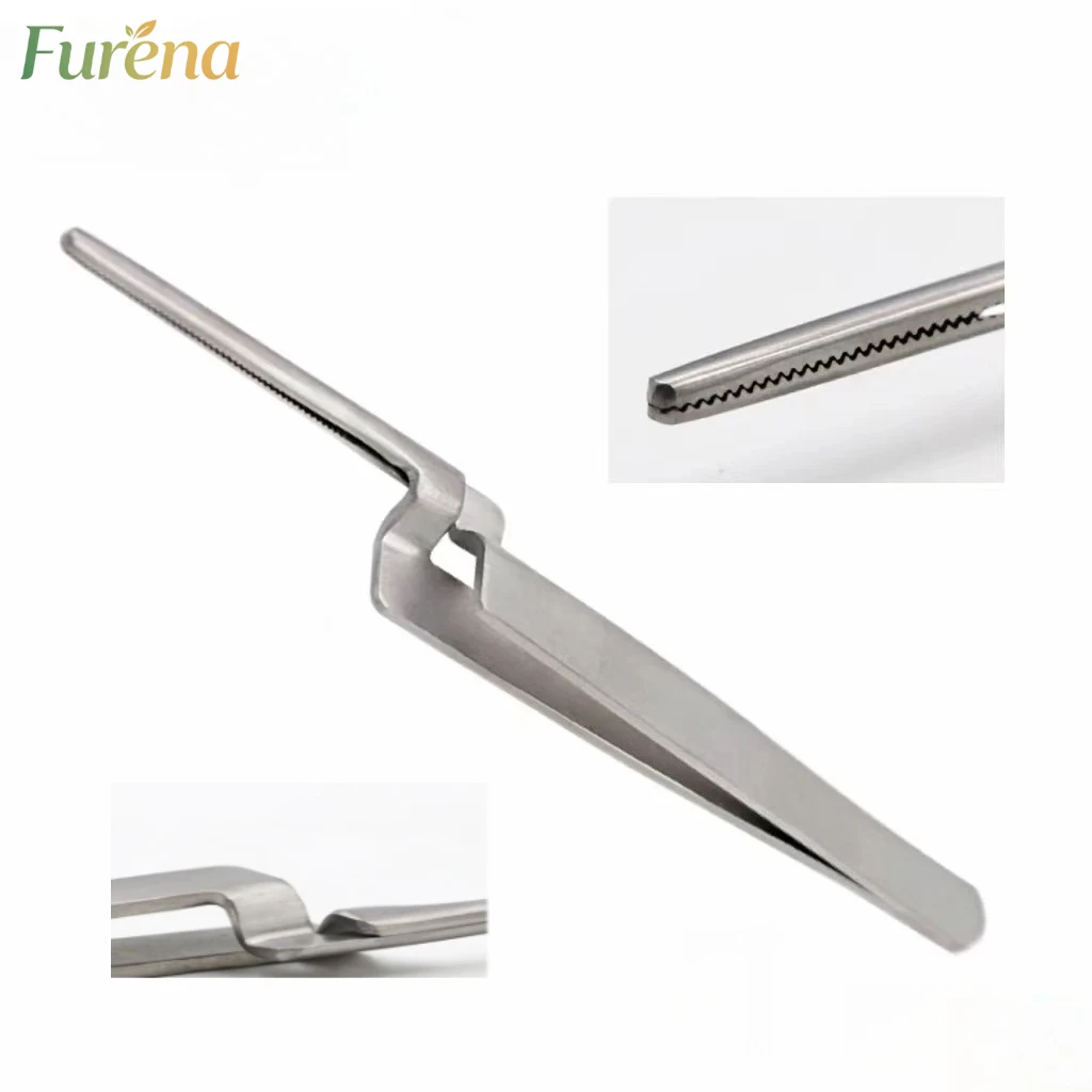 Dental Stainless Steel Occlusal Paper Tweezers Curved Bite Articulating Plier Orthodontic Forcep - Teeth Care Tool
Dental Stainless Steel Occlusal Paper Tweezers Curved Bite Articulating Plier Orthodontic Forcep - Teeth Care Tool