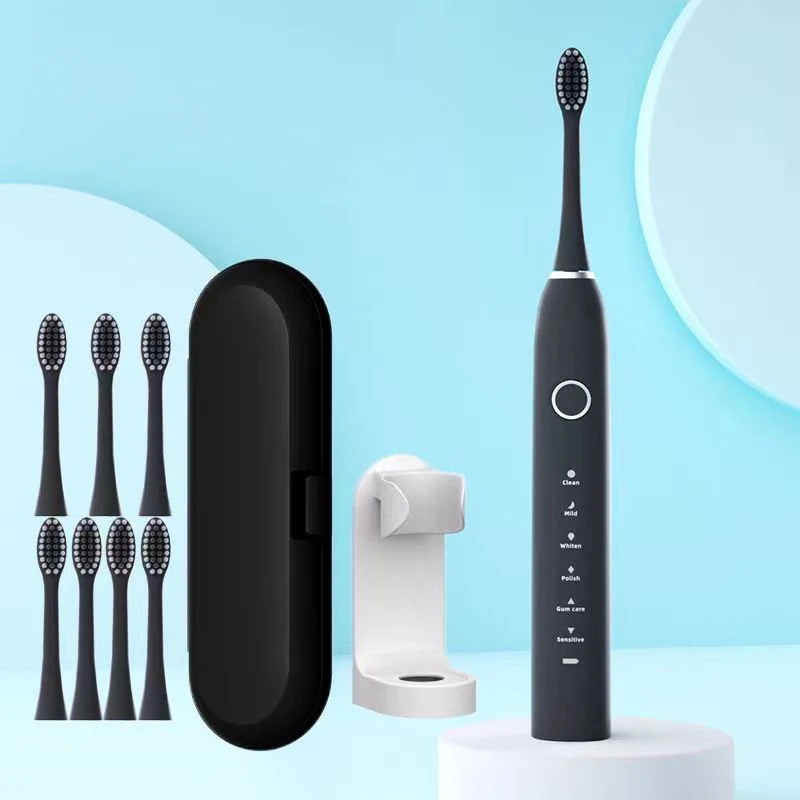 Sonic Electric Toothbrush Rechargeable Automatic Adult Powerful Smart Timer IPX7Waterproof Oral Care Teeth Whitening Tooth Brush
Sonic Electric Toothbrush Rechargeable Automatic Adult Powerful Smart Timer IPX7Waterproof Oral Care Teeth Whitening Tooth Brush