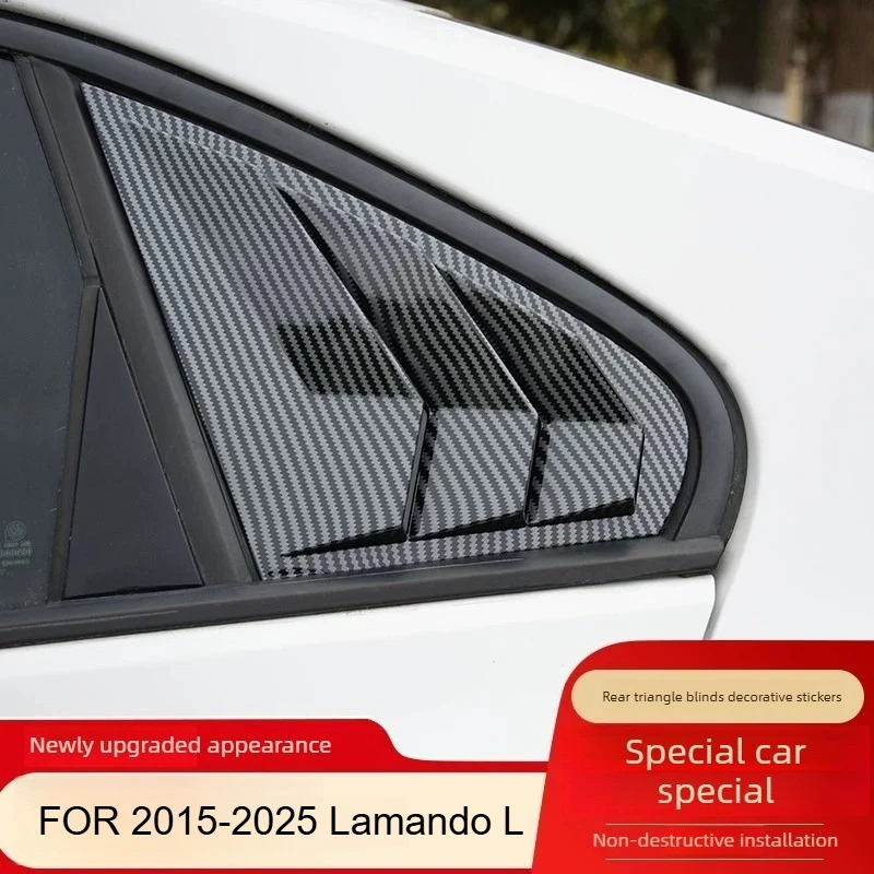 FOR 2015-2025 Lamando L rear window louver modification, fake air outlet decorative accessories
FOR 2015-2025 Lamando L rear window louver modification, fake air outlet decorative accessories