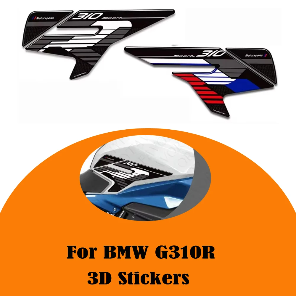 For BMW G310R G 310R 2021 - 2024 2025 Protection Tank Pad Side Grips Gas Fuel Oil Kit Knee 3D Stickers Decals Fairing Fender
For BMW G310R G 310R 2021 - 2024 2025 Protection Tank Pad Side Grips Gas Fuel Oil Kit Knee 3D Stickers Decals Fairing Fender