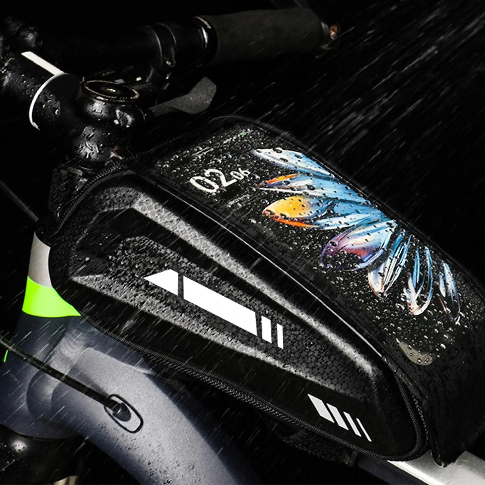 Bike Phone Bag Waterproof Touchscreen Shockproof Storage Pouch Double Zipper Bike Frame Bag For Cycling Mountain Road Urban
Bike Phone Bag Waterproof Touchscreen Shockproof Storage Pouch Double Zipper Bike Frame Bag For Cycling Mountain Road Urban