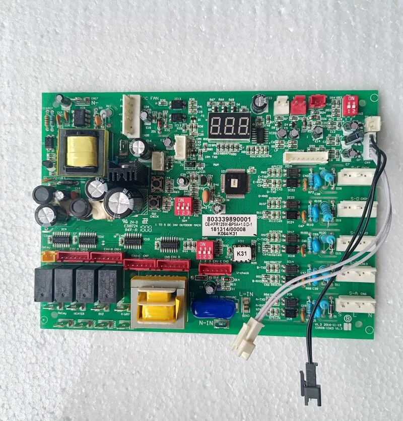Новая материнская плата для кондиционера 803340390022 ROG8-1075, печатная плата CE-KFR125W-BP5 803339890001 CORG8-1063
Новая материнская плата для кондиционера 803340390022 ROG8-1075, печатная плата CE-KFR125W-BP5 803339890001 CORG8-1063