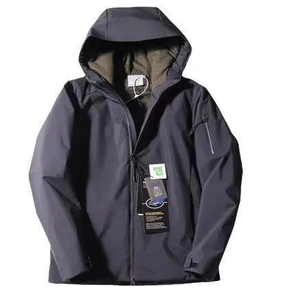 Мужская уличная куртка с тремя доказательствами, водонепроницаемая, ветрозащитная, холодостойкая, теплое, легкое хлопковое пальто с капюшоном, осень-зима, повседневное
Мужская уличная куртка с тремя доказательствами, водонепроницаемая, ветрозащитная, холодостойкая, теплое, легкое хлопковое пальто с капюшоном, осень-зима, повседневное