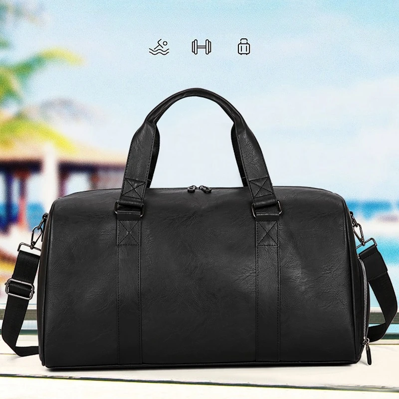 Europe and the United States new fashion hand-held travel bag dry and wet separation business with shoes diagonal bag.
Europe and the United States new fashion hand-held travel bag dry and wet separation business with shoes diagonal bag.