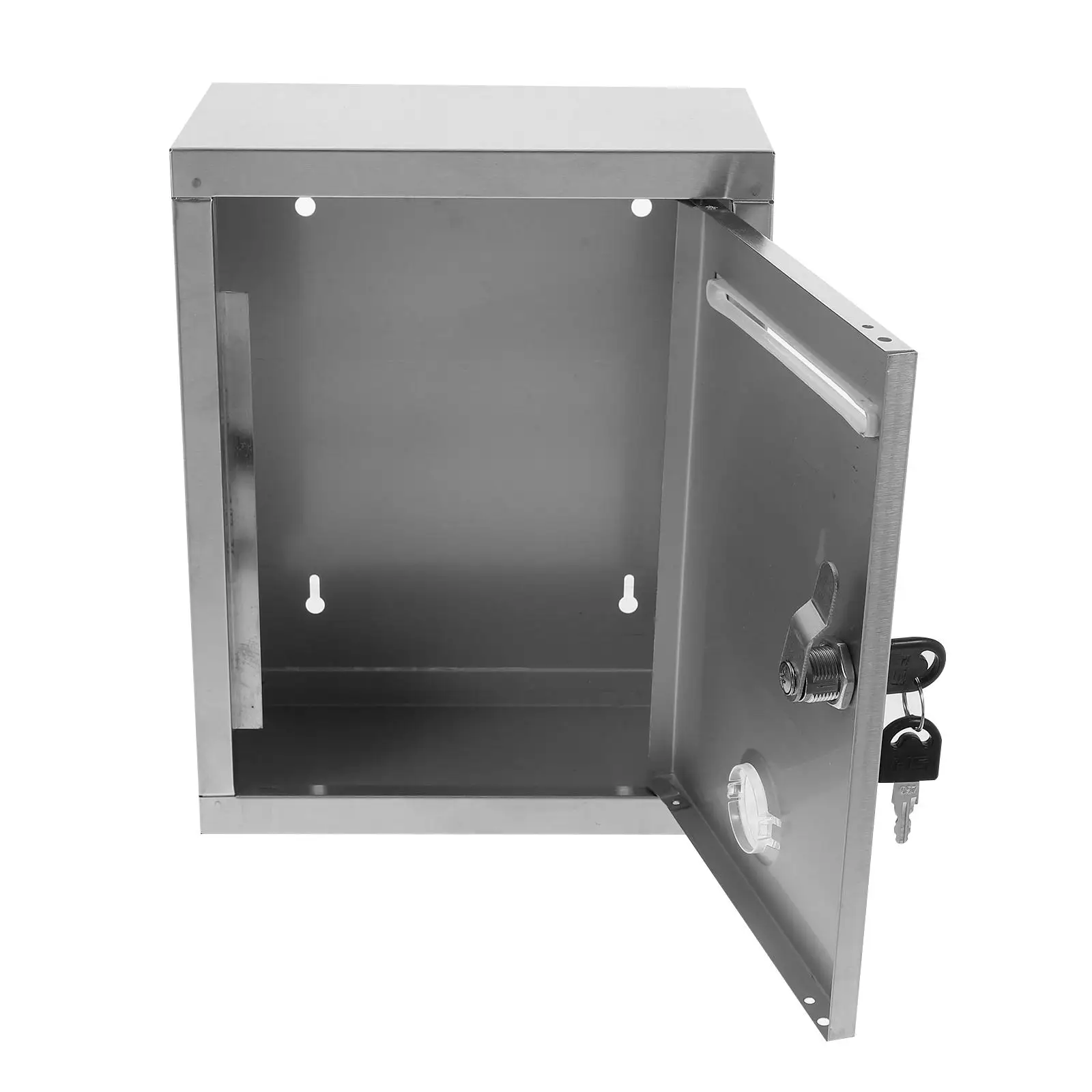Wall Mount Mailbox with Lock Stainless Steel Mailbox for Outside Suggestion Box Wall Mount Locking Box Vintage Letter Mailbox
Wall Mount Mailbox with Lock Stainless Steel Mailbox for Outside Suggestion Box Wall Mount Locking Box Vintage Letter Mailbox
