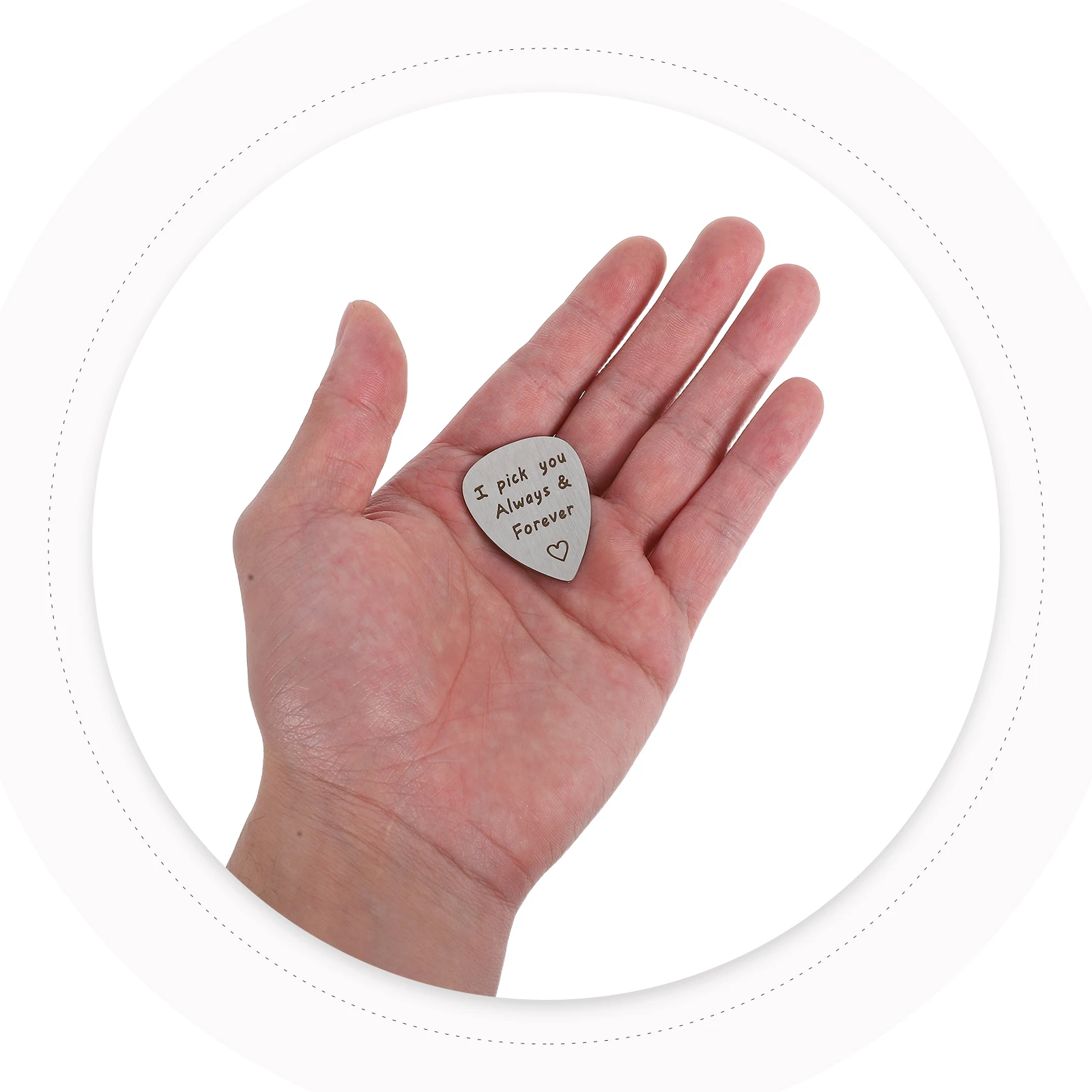 Guitar Film Musical Instrument Accessory Titanium Steel Pick Bracelet Comfortable Polished 
Guitar Film Musical Instrument Accessory Titanium Steel Pick Bracelet Comfortable Polished