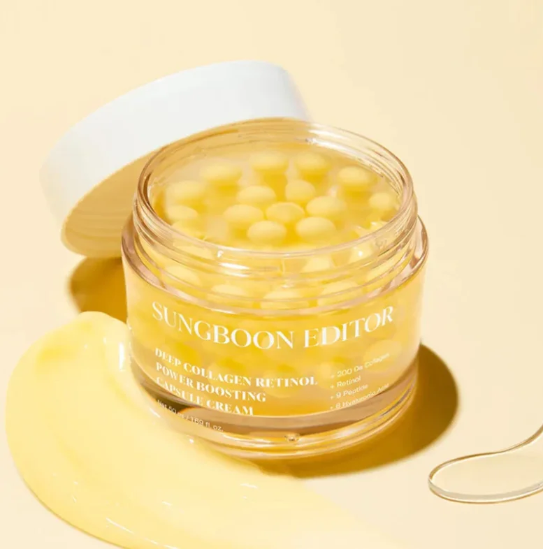 50ml Original Sbedt Anti-aging Lift Firming Deep Moisturizer SUNGBOON EDITOR Deep Collagen Retinol Power Boosting Capsule Cream
50ml Original Sbedt Anti-aging Lift Firming Deep Moisturizer SUNGBOON EDITOR Deep Collagen Retinol Power Boosting Capsule Cream