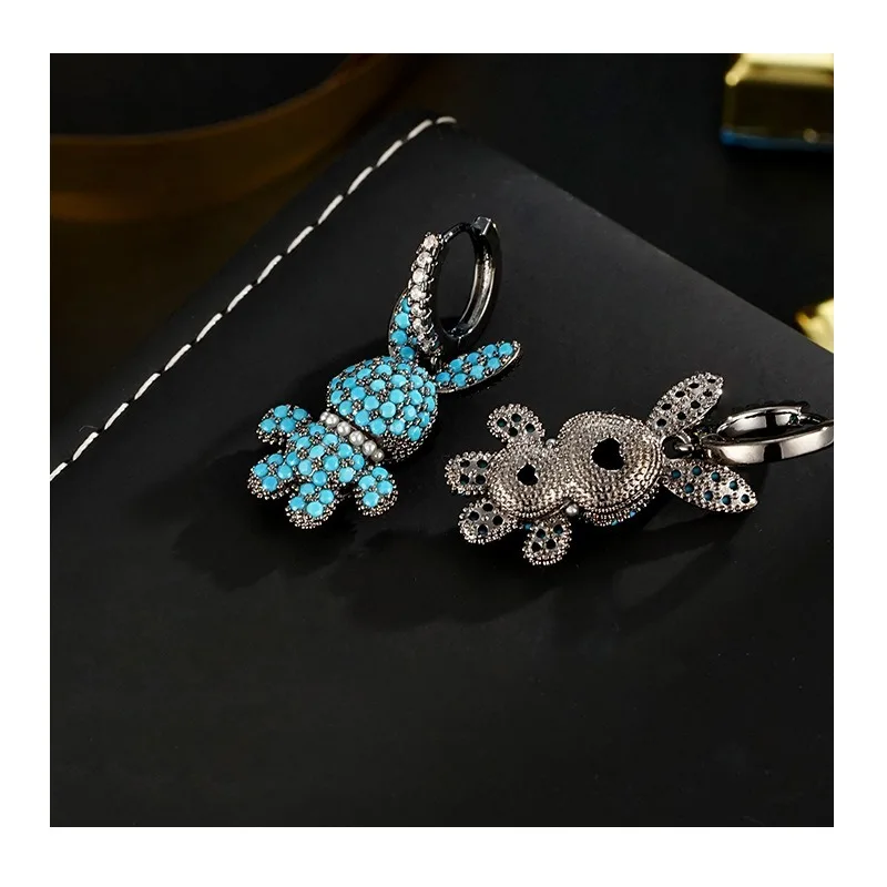 Niche Design Sense Diamond Ear Buckle Personality Bunny Earrings Female Korean Internet Celebrity Light Luxury Earrings Tide
Niche Design Sense Diamond Ear Buckle Personality Bunny Earrings Female Korean Internet Celebrity Light Luxury Earrings Tide