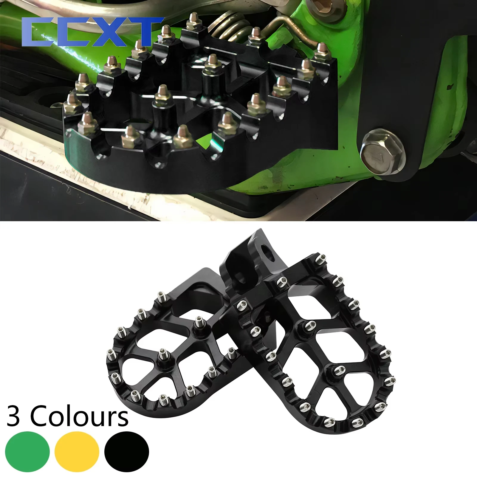 Motorcycle CNC Foot Pegs Pedals Rest Footpegs For Suzuki RM65 2003-2005 RM100 For Kawasaki KX65 KX80 KX85 KX100 KX112 KLX140
Motorcycle CNC Foot Pegs Pedals Rest Footpegs For Suzuki RM65 2003-2005 RM100 For Kawasaki KX65 KX80 KX85 KX100 KX112 KLX140