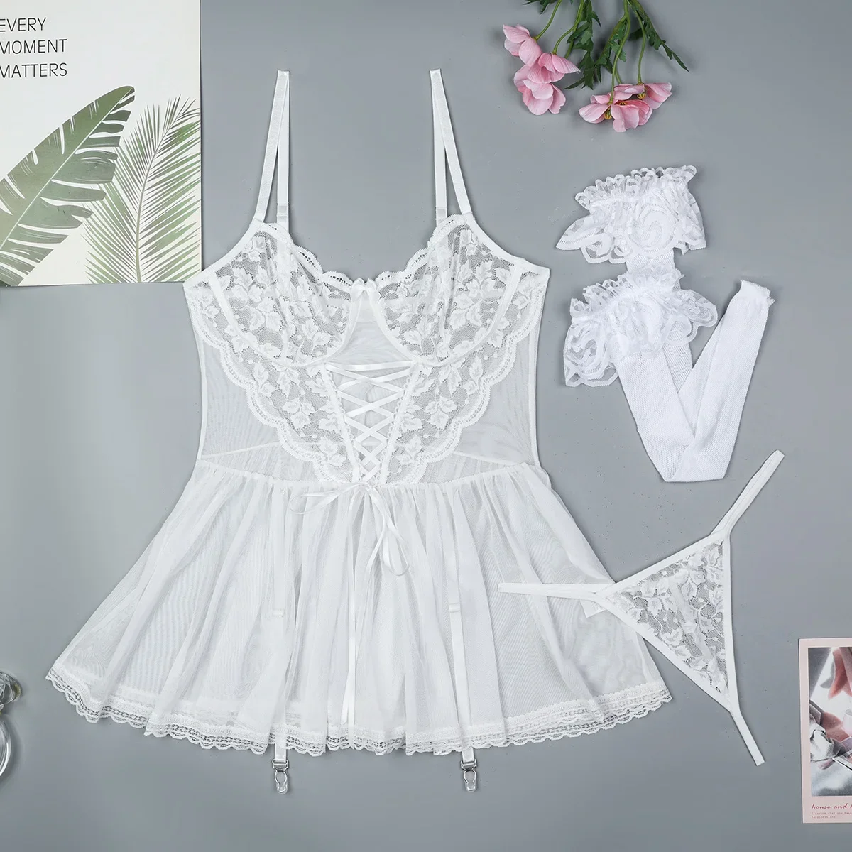 Женский сексуальный кружевной экзотический комплект, тонкое прозрачное нижнее белье, элегантное женское нижнее белье для вечеринок и клубов, экзотическая одежда
Женский сексуальный кружевной экзотический комплект, тонкое прозрачное нижнее белье, элегантное женское нижнее белье для вечеринок и клубов, экзотическая одежда