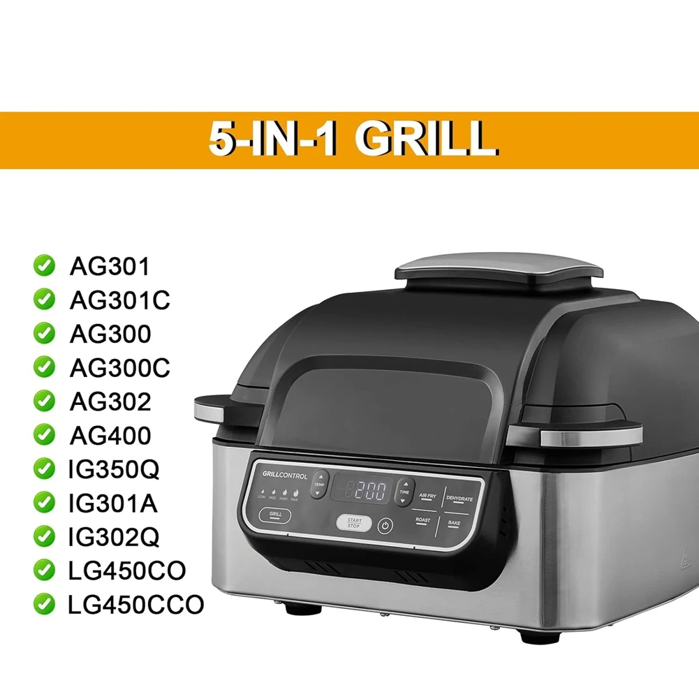 【HOT-SALE】Grill Plate Grate & Stainless Steel Splatter Shield For Ninja Foodi 5-In-1 Grill Parts AG301, AG400, AG300, IG350Q,
【HOT-SALE】Grill Plate Grate & Stainless Steel Splatter Shield For Ninja Foodi 5-In-1 Grill Parts AG301, AG400, AG300, IG350Q,