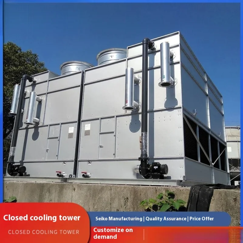 Large closed cooling tower, circular counter current cooling tower Closed cooling tower, chilled water tower Compact structure,
Large closed cooling tower, circular counter current cooling tower Closed cooling tower, chilled water tower Compact structure,