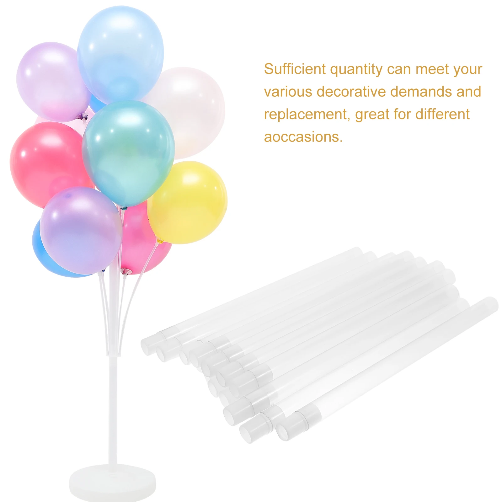 15pcs Balloon Base Sticks Clear Tall Party Supplies Holder Wedding Baby Shower Decoration DIY Balloon Accessories Stand
15pcs Balloon Base Sticks Clear Tall Party Supplies Holder Wedding Baby Shower Decoration DIY Balloon Accessories Stand